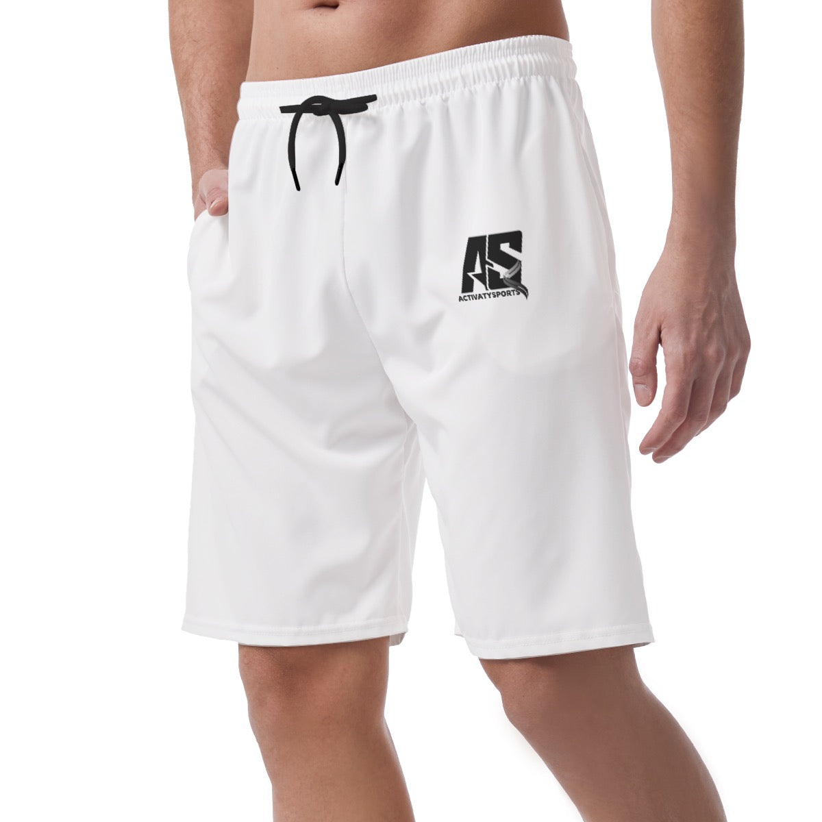 AS Official Men's Shorts (White)