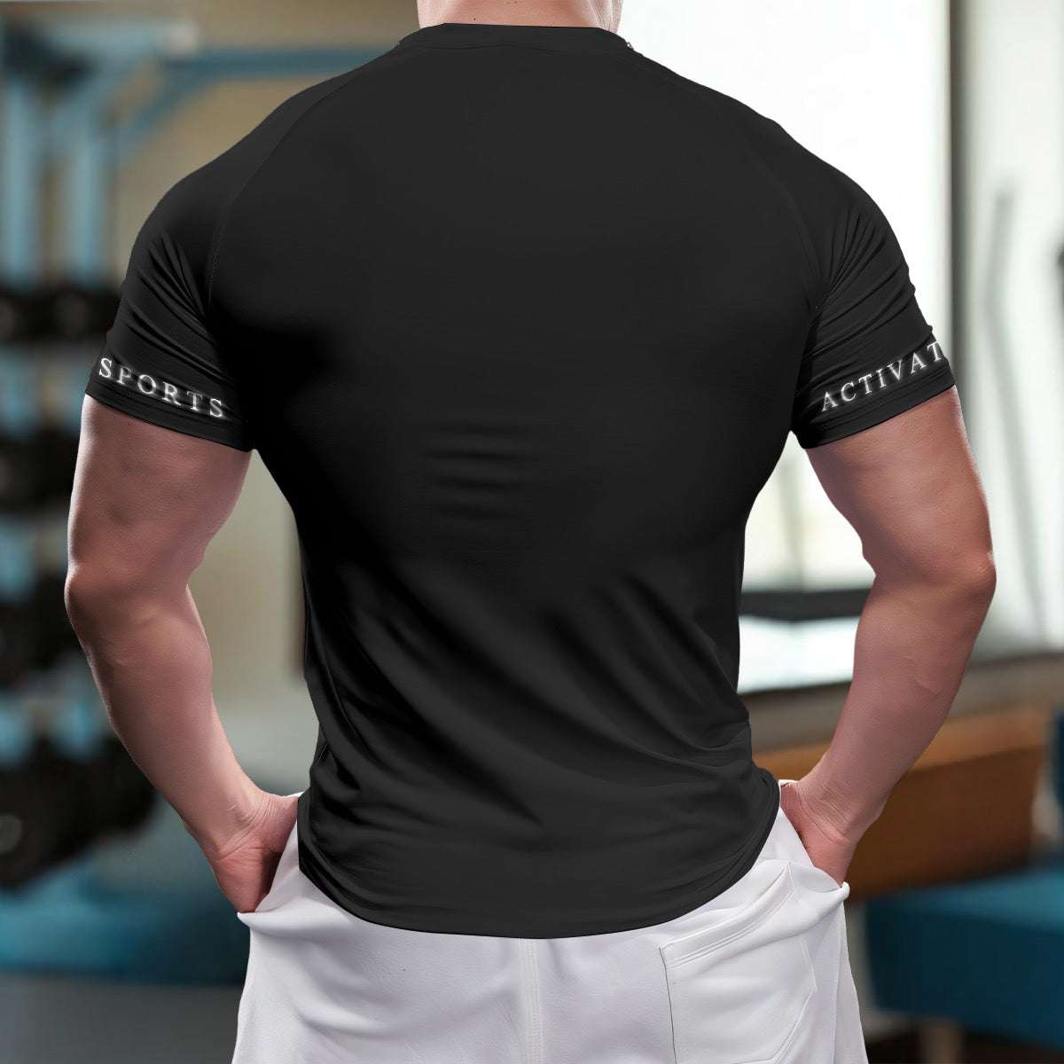 AS Official Mens Short Sleeve T-Shirt (Black)