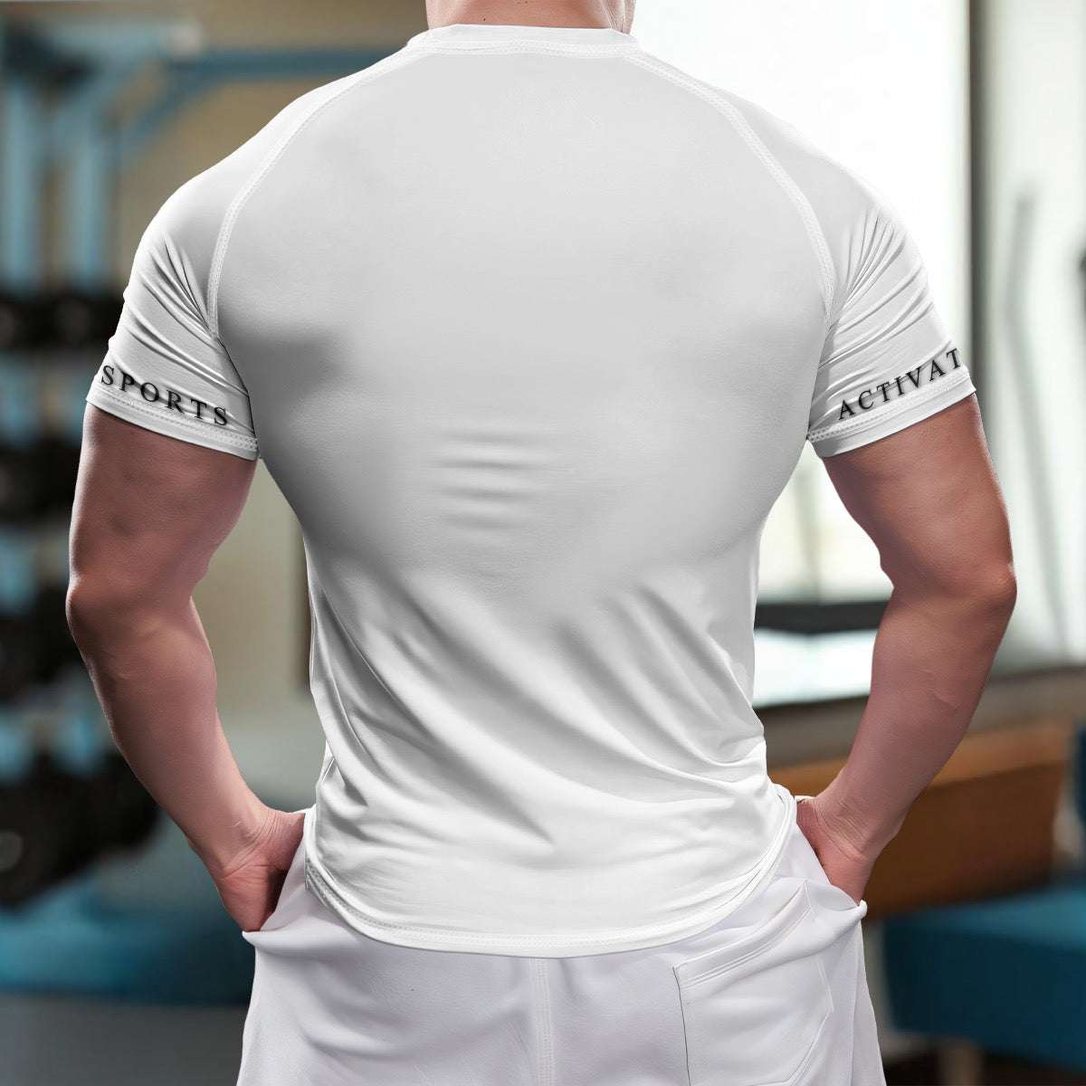 AS Official Mens Short Sleeve T-Shirt (White)