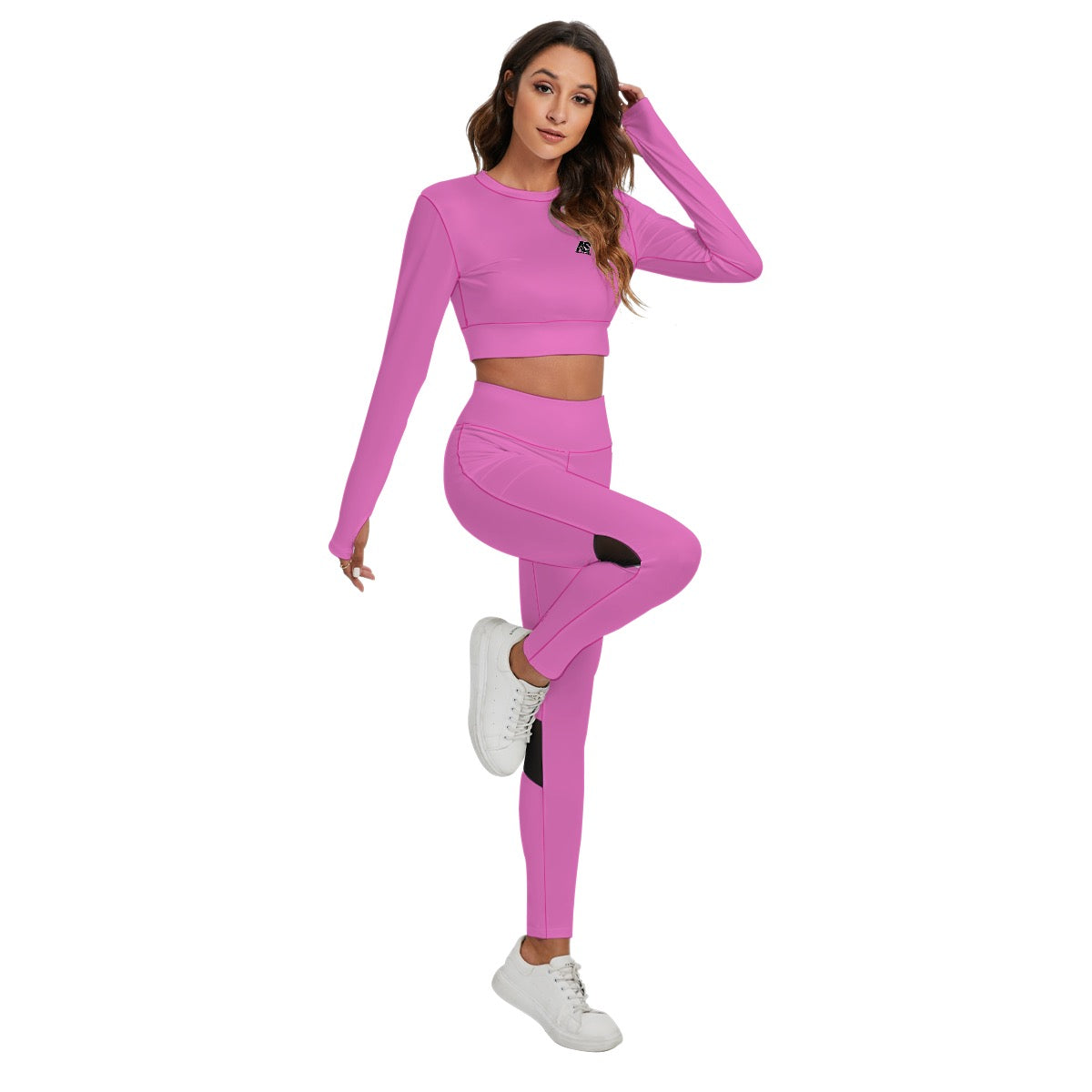 AS Official Women's Sport Set With Backless Top And Leggings