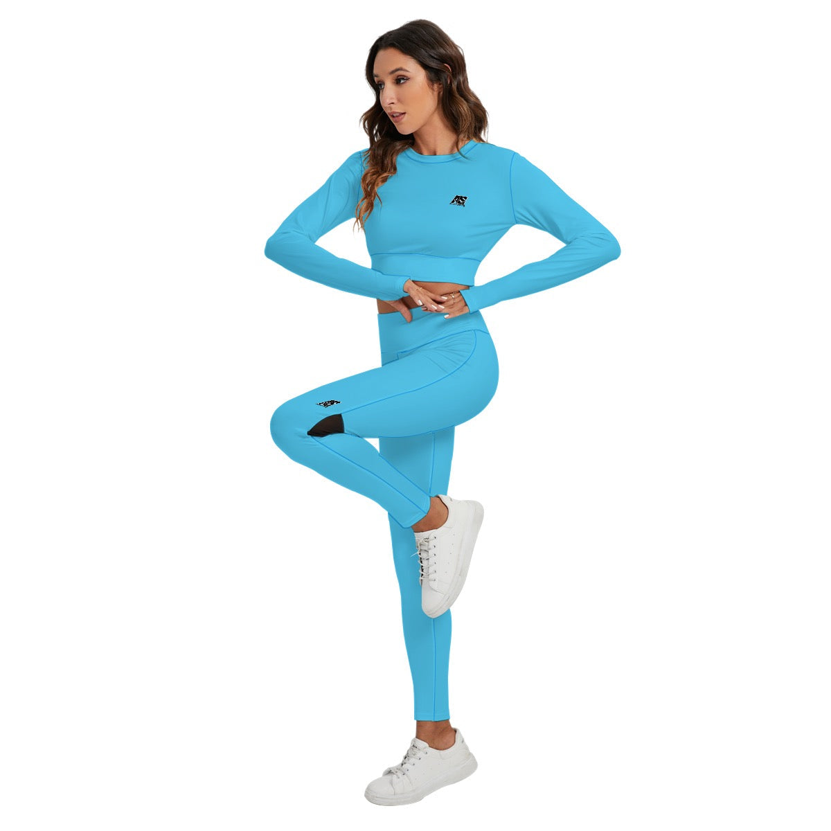 AS Official Women's Sport Set With Backless Top And Leggings