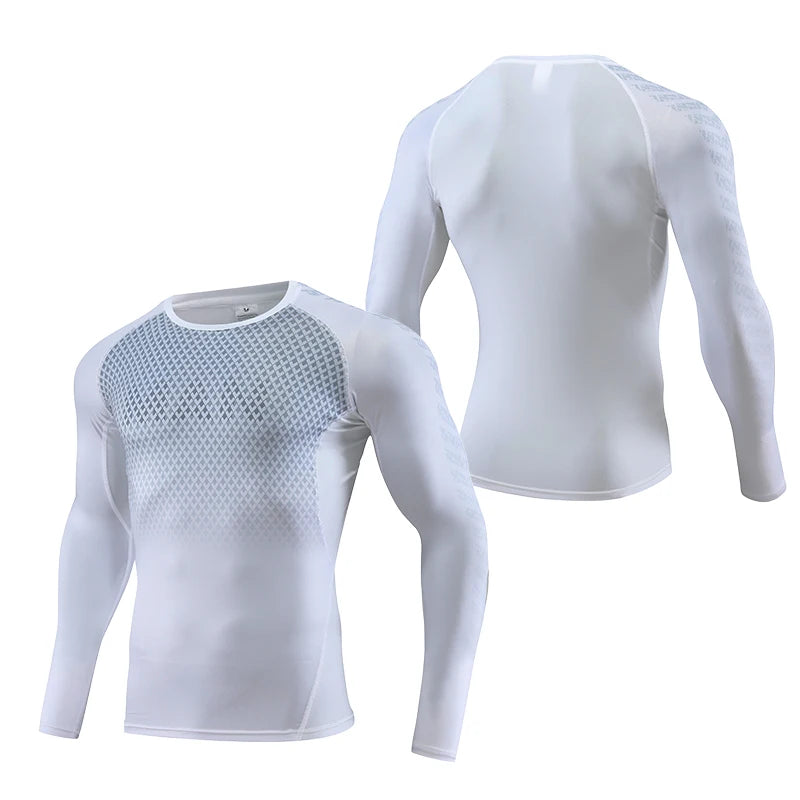 Mens Compression Gym Sweatshirts "MAN"