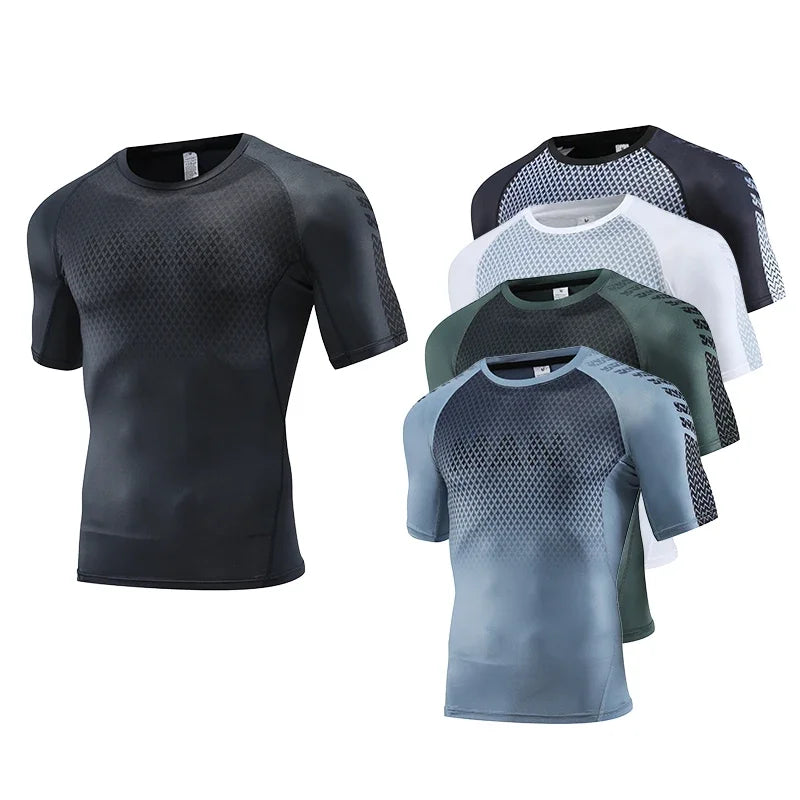 Mens Compression Gym Sweatshirts "MAN"