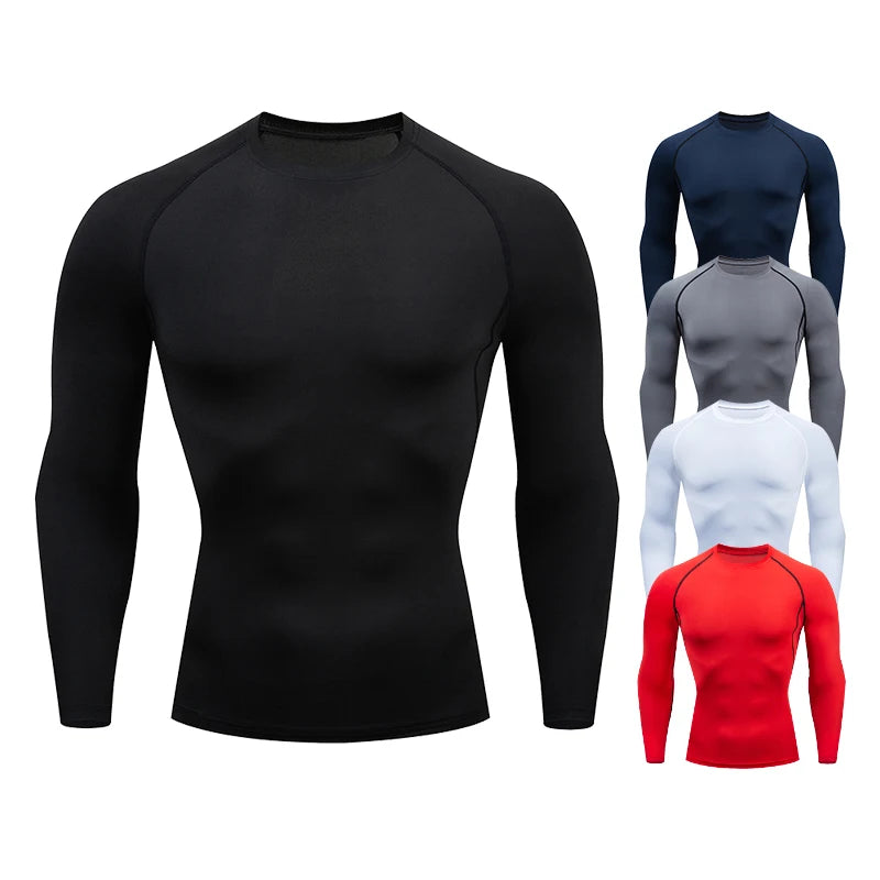 Mens Compression Sport Top Sweatshirt