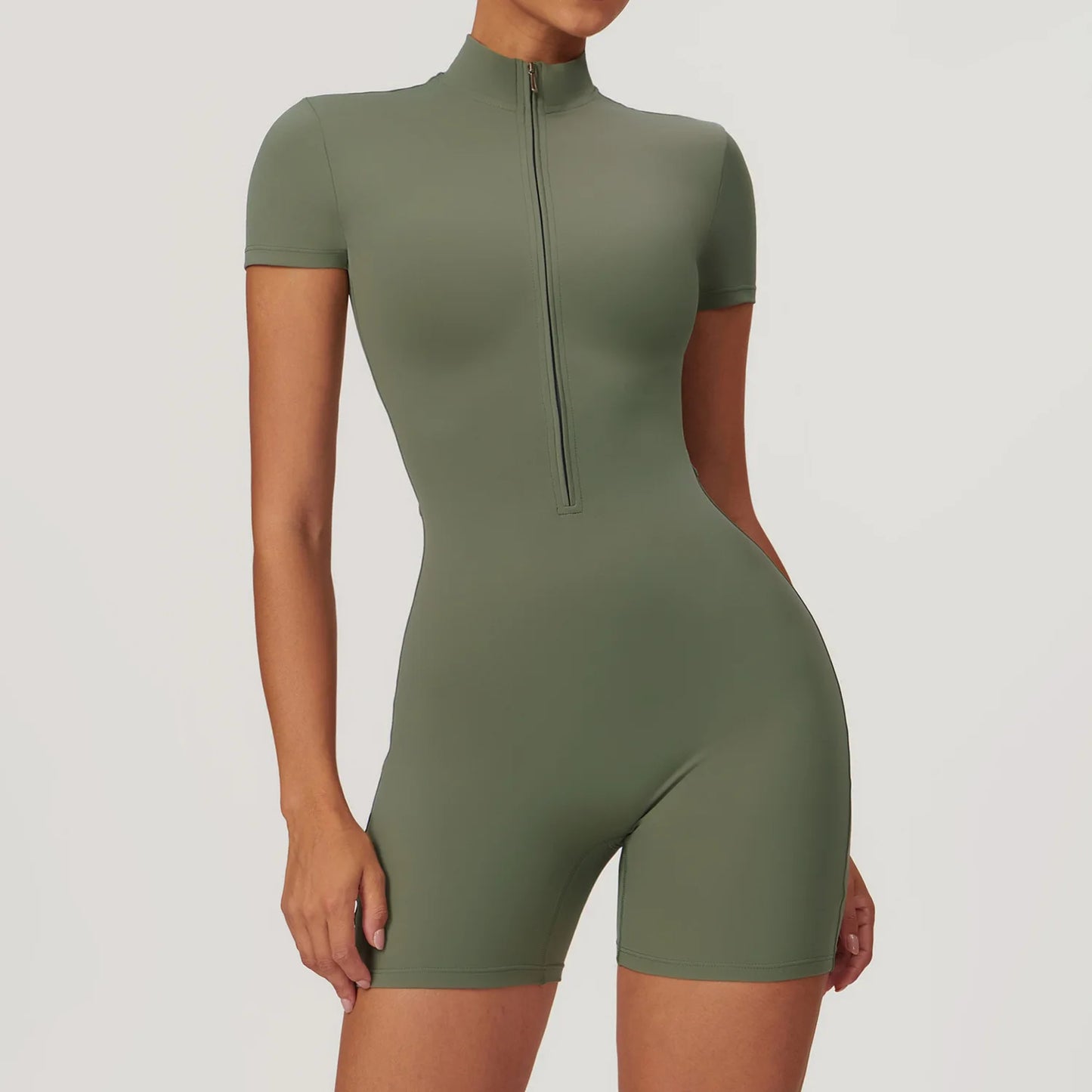 Yoga Jumpsuit Summer Short Sleeve
