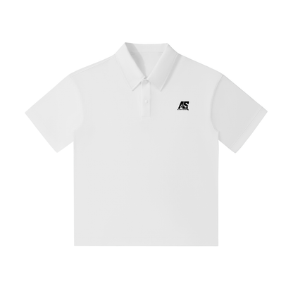 Drop Shoulder Short-Sleeve Polo
