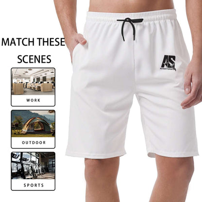 AS Official Men's Shorts (White)