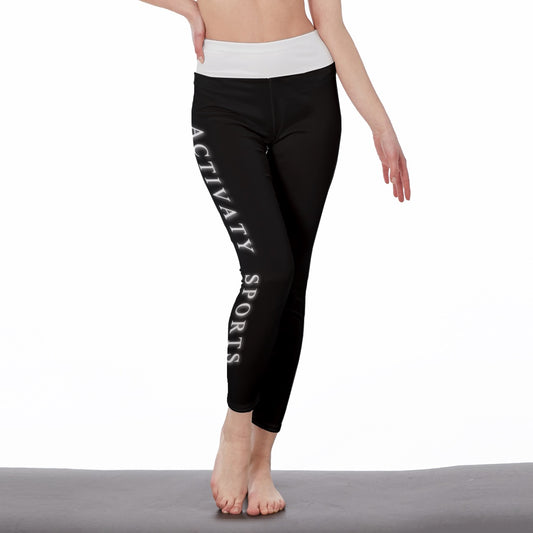 AS Official Women's High Waist Leggings (Black)