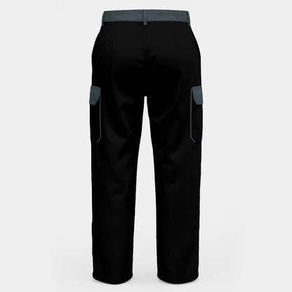 Men's Cargo Pants (Black/Grey)