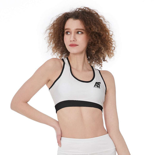 AS Official Women's Sports Bra (White)