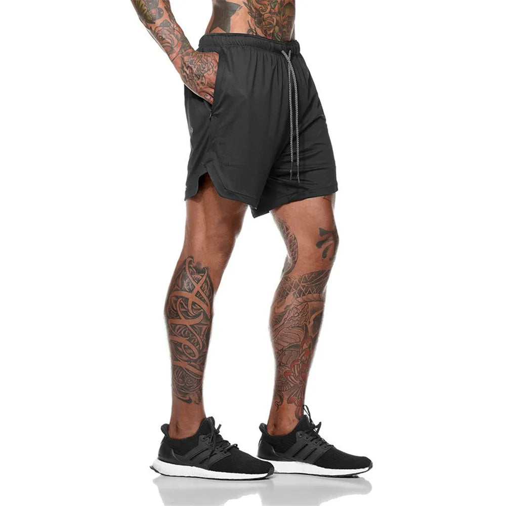 Activaty Men 2 in 1 Running Shorts