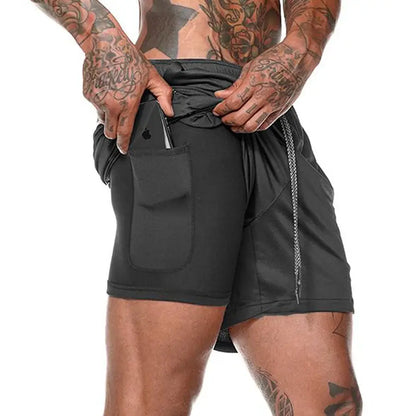 Activaty Men 2 in 1 Running Shorts