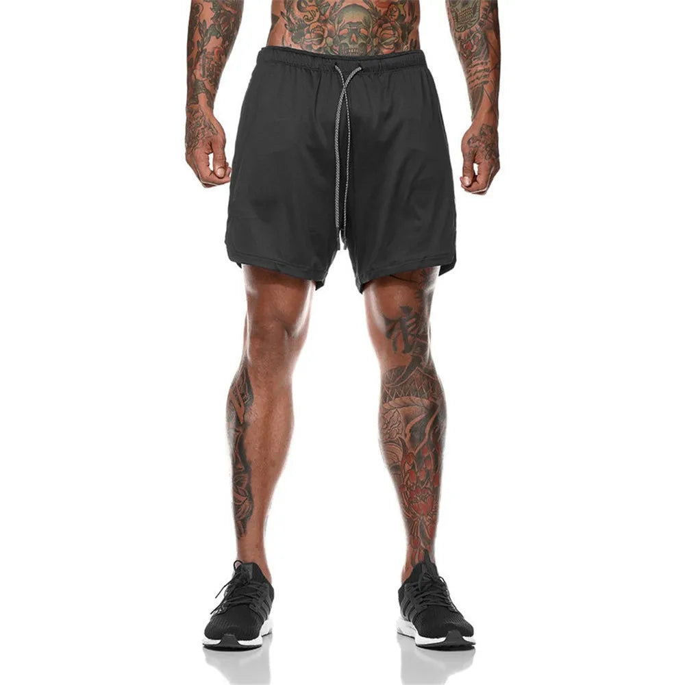 Activaty Men 2 in 1 Running Shorts