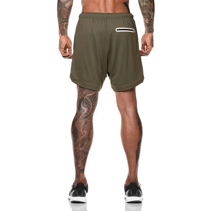 Activaty Men 2 in 1 Running Shorts