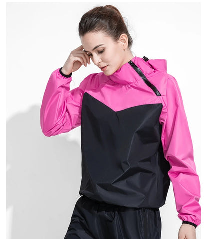 Women/ Men Activaty Outdoor Running Exercise Sauna Suit 2024