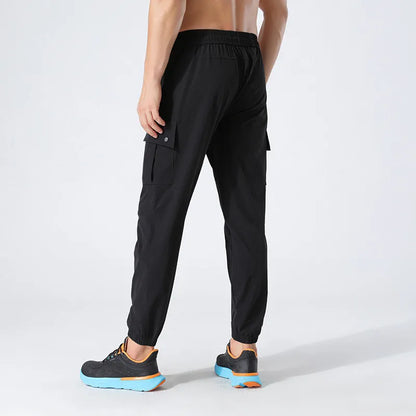 Activaty Spring Men Women Running Training Cargo Joggings Sweatpants