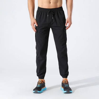 Activaty Spring Men Women Running Training Cargo Joggings Sweatpants