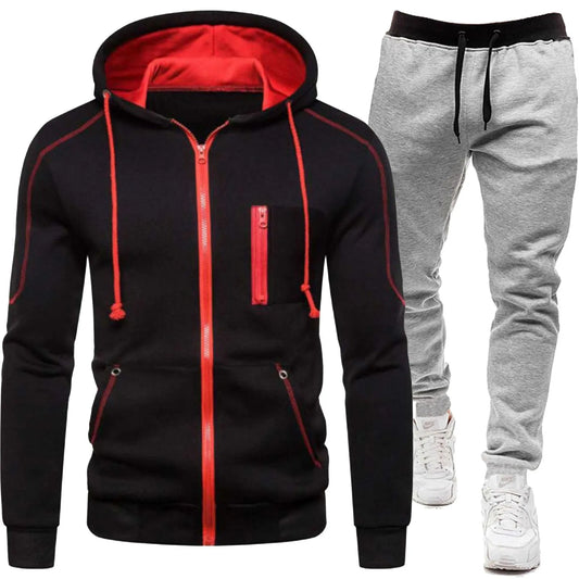 Activaty Men's Sport Casual Tracksuit Set 2 Piece