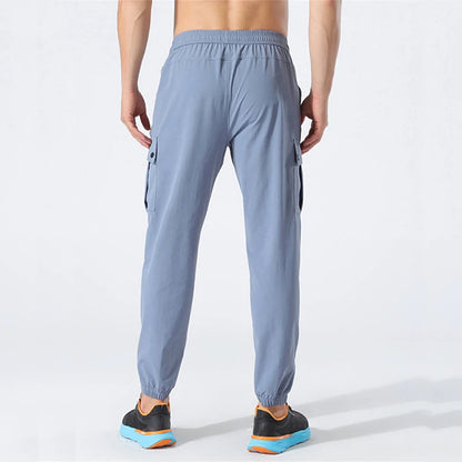 Activaty Spring Men Women Running Training Cargo Joggings Sweatpants