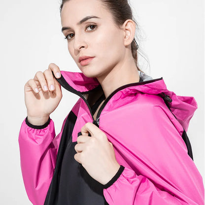 Women/ Men Activaty Outdoor Running Exercise Sauna Suit 2024