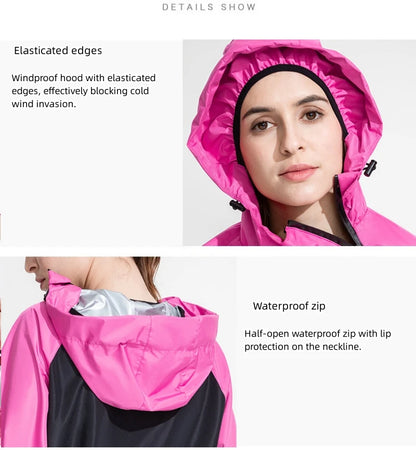 Women/ Men Activaty Outdoor Running Exercise Sauna Suit 2024