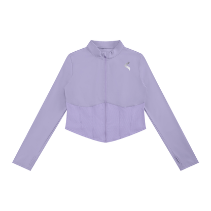 Women's Slim Fit Full-Zip Yoga Jacket